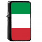 Italy World Cup Flag Italian - Oil Windproof Flip Top Black Lighters Briquet Encendedor