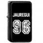 Jauregui 96 B - Oil Windproof Flip Top Black Lighters Briquet Encendedor