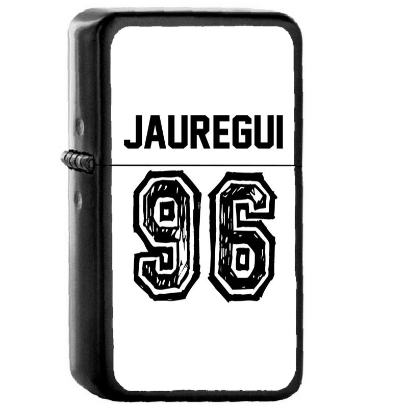 Jauregui 96 - Oil Windproof Flip Top Black Lighters Briquet Encendedor