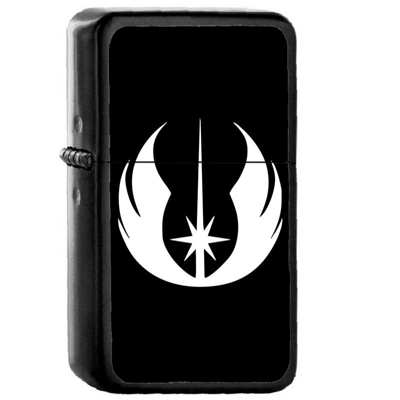 Jedi Crest Star Wars - Oil Windproof Flip Top Black Lighters Briquet Encendedor