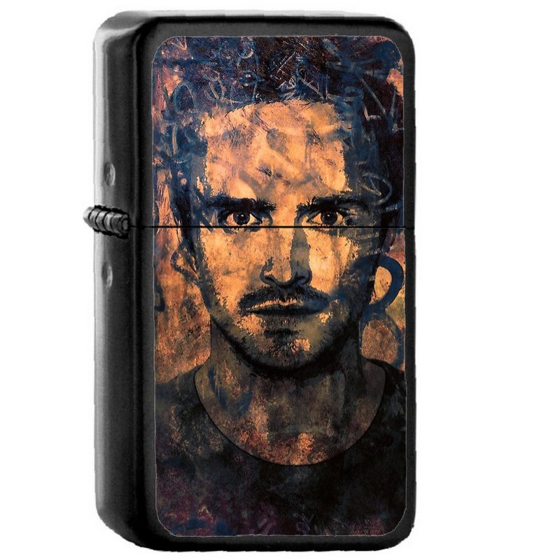 Jesse Pinkman - Oil Windproof Flip Top Black Lighters Briquet Encendedor