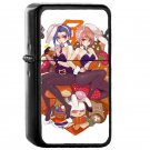 Jinx And Riven And A Little Teemo - Oil Windproof Flip Top Black Lighters Briquet Encendedor