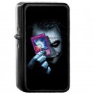 Joker Always Plays His Cards Right - Oil Windproof Flip Top Black Lighters Briquet Encendedor