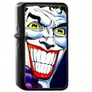 Joker Smile - Oil Windproof Flip Top Black Lighters Briquet Encendedor
