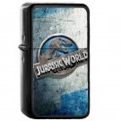 Jurassic World - Oil Windproof Flip Top Black Lighters Briquet Encendedor