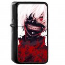 Kaneki Tokyo Ghoul 6 - Oil Windproof Flip Top Black Lighters Briquet Encendedor