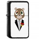 Kanye West Dropout Bear - Oil Windproof Flip Top Black Lighters Briquet Encendedor