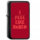 Kanye West The Life Of Pablo - Oil Windproof Flip Top Black Lighters Briquet Encendedor