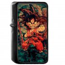 Kid Goku Dragon Ball Z Japanese Anime - Oil Windproof Flip Top Black Lighters Briquet Encendedor