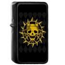 Killer Queen - Oil Windproof Flip Top Black Lighters Briquet Encendedor