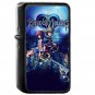 Kingdom Hearts - Oil Windproof Flip Top Black Lighters Briquet Encendedor