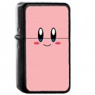Kirby Face - Oil Windproof Flip Top Black Lighters Briquet Encendedor