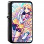 Kiseki Anime - Oil Windproof Flip Top Black Lighters Briquet Encendedor