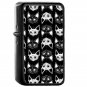 Kittens - Oil Windproof Flip Top Black Lighters Briquet Encendedor
