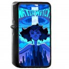 Lapis Lazuli Water Witch - Oil Windproof Flip Top Black Lighters Briquet Encendedor