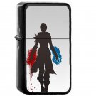 Lady Hawke Dragon Age Ii - Oil Windproof Flip Top Black Lighters Briquet Encendedor