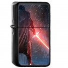 Kylo Ren Star Wars Red Laser Sword 2 - Oil Windproof Flip Top Black Lighters Briquet Encendedor
