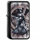 Kuroshitsuji Black Butler Undertaker Anime Oil Windproof Flip Top Black Lighters Briquet