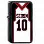 Kuroko No Basuke Seirin 10 - Oil Windproof Flip Top Black Lighters Briquet Encendedor