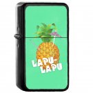 Pineapple Lapu - Oil Windproof Flip Top Black Lighters Briquet Encendedor 1