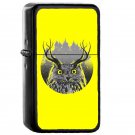 Majesty - Oil Windproof Flip Top Black Lighters Briquet Encendedor