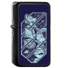 Lylatian Defenders - Oil Windproof Flip Top Black Lighters Briquet Encendedor
