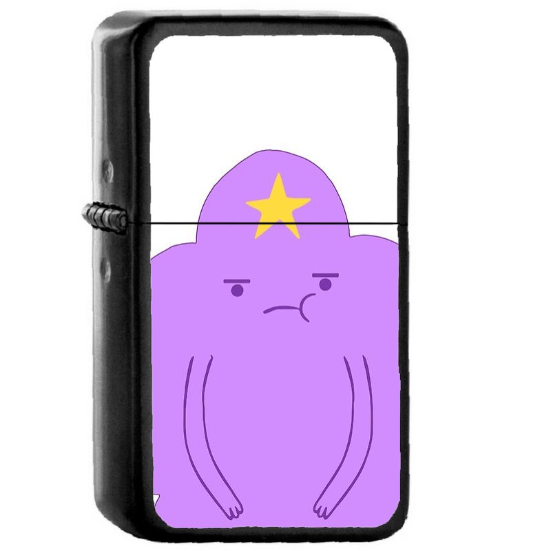 Lumpy Space Princess - Oil Windproof Flip Top Black Lighters Briquet Encendedor