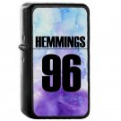 Luke Hemmings Watercolor Case - Oil Windproof Flip Top Black Lighters Briquet Encendedor