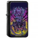 Long Live The Queen Color - Oil Windproof Flip Top Black Lighters Briquet Encendedor