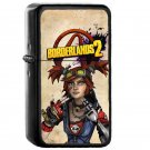Borderlands 2 Mechromancer - Oil Windproof Flip Top Black Lighters Briquet Encendedor