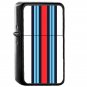 Martini Racing Colours - Oil Windproof Flip Top Black Lighters Briquet Encendedor