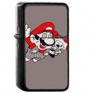 Mario Flying Mushroom - Oil Windproof Flip Top Black Lighters Briquet Encendedor