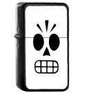 Manny Calavera - Oil Windproof Flip Top Black Lighters Briquet Encendedor