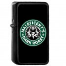 Maleficents Dark Roast - Oil Windproof Flip Top Black Lighters Briquet Encendedor