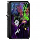 Maleficent - Oil Windproof Flip Top Black Lighters Briquet Encendedor