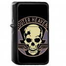 Metal Gear Solid V Outer Heaven - Oil Windproof Flip Top Black Lighters Briquet Encendedor