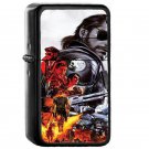 Metal Gear Solid 5 The Phantom Pain - Oil Windproof Flip Top Black Lighters Briquet Encendedor