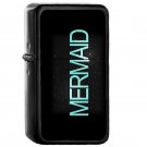 Mermaid - Oil Windproof Flip Top Black Lighters Briquet Encendedor