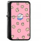 Melanie Martinez Milk And Cookies - Oil Windproof Flip Top Black Lighters Briquet Encendedor