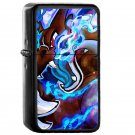 Mega Evolution Charizard X Pokemon - Oil Windproof Flip Top Black Lighters Briquet Encendedor