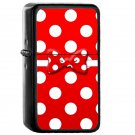 Minnie Mouse Red - Oil Windproof Flip Top Black Lighters Briquet Encendedor