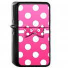 Minnie Mouse Pink - Oil Windproof Flip Top Black Lighters Briquet Encendedor