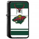 Minnesota Wild Away Jersey - Oil Windproof Flip Top Black Lighters Briquet Encendedor