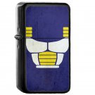 Minimalist Saiyan Armor V2 - Oil Windproof Flip Top Black Lighters Briquet Encendedor