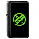 Minimal Boba Fett Logo Star Wars - Oil Windproof Flip Top Black Lighters Briquet Encendedor
