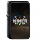 Minecraft Miner Shirt V 2 - Oil Windproof Flip Top Black Lighters Briquet Encendedor