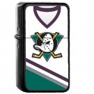 Mighty Ducks Of Anaheim Home Jersey - Oil Windproof Flip Top Black Lighters Briquet Encendedor