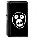 Mighty Boosh Face - Oil Windproof Flip Top Black Lighters Briquet Encendedor