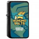 Monster Hunter All Stars Yukumo Bolts- Oil Windproof Flip Top Black Lighters Briquet Encendedor