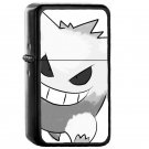 Gengar - Oil Windproof Flip Top Black Lighters Briquet Encendedor E1